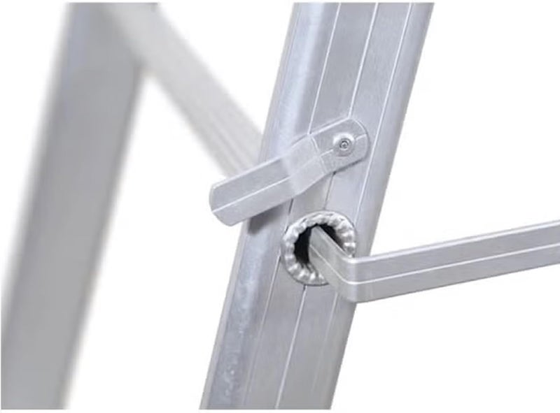 اي ام سي سلم ألومنيوم قابل للطي شديد التحمل من EMC مزود بأقدام مانعة للانزلاق - 5 درجات - Image 3